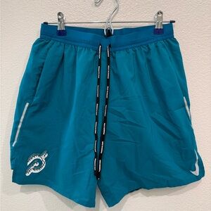 Nike Peloton Teal Athletic Shorts